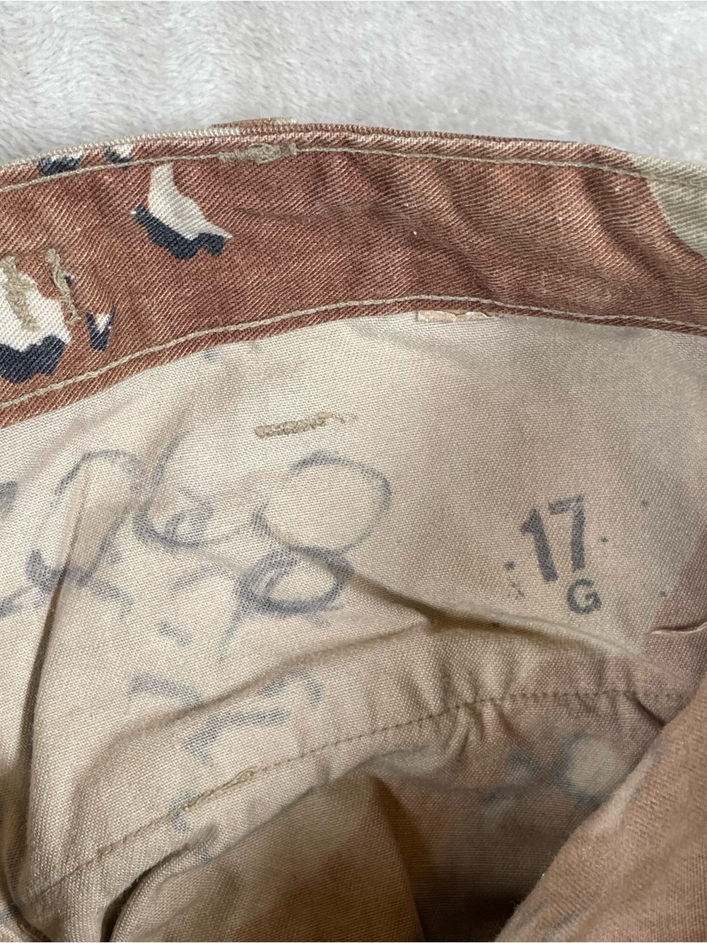 Vintage Chocolate Chip Desert Camo Military Cargo Pants Men's - Picture 5 of 12